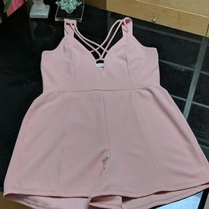 NWOT Dressy romper - L